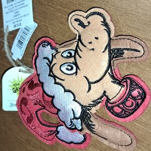 Christmas Dr. Seuss Max Ornament in Red and Tan/ BUNDLE ONLY 2 OR MORE ITEMS